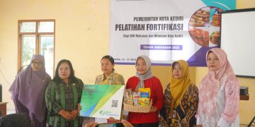 Dukung Penurunan Stunting Melalui Mutu Pangan, Pemkot Kediri Gelar Pelatihan Fortifikasi Untuk IKM. Foto : Dok. Pemkot Kediri