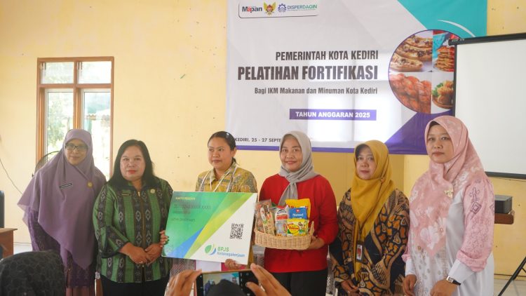 Dukung Penurunan Stunting Melalui Mutu Pangan, Pemkot Kediri Gelar Pelatihan Fortifikasi Untuk IKM