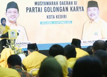 Hadiri Musda XI DPD Partai Golkar Kota Kediri, Mbak Wali Tekankan Pentingnya Kolaborasi Bangun Daerah