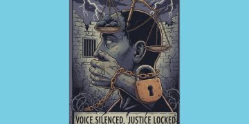 Ilustrasi pembungkaman. AI by Gemini