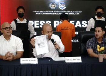 Imigrasi Blitar deportasi WN Malaysia