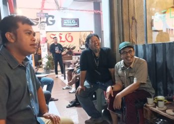 Wali Kota Blitar ngopi di Selasar cafe Pasar Legi