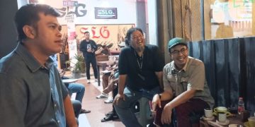 Wali Kota Blitar ngopi di Selasar cafe Pasar Legi