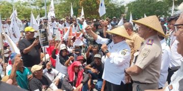 Massa aksi petani Blitar di Hari Tani Nasional
