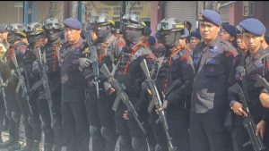 Polres tulungagung siagakan ribuan personel
