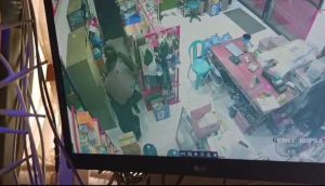 Rekaman CCTV aksi pencurian di SMK Negeri 1 Trenggalek