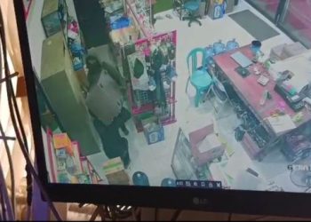 Rekaman CCTV aksi pencurian di SMK Negeri 1 Trenggalek