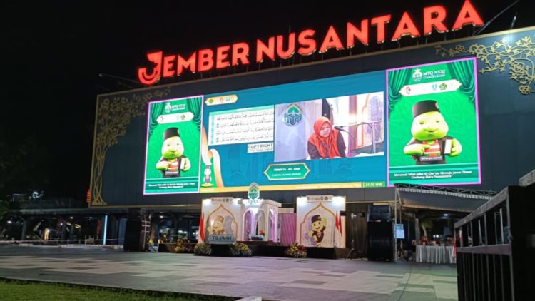 Salah satu venue pelaksanaan MTQ Jatim ke XXXI di Jember