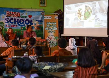Pemkot Kediri Gencarkan Edukasi Gizi Seimbang Lewat Program B2SA Goes to School