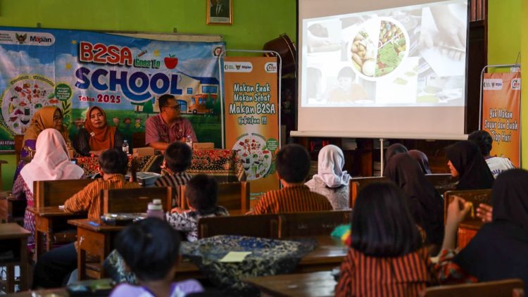 Pemkot Kediri Gencarkan Edukasi Gizi Seimbang Lewat Program B2SA Goes to School