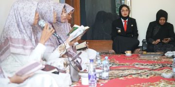 Dari Rumah Dinas, Doa untuk Kota Kediri Menggema: Mbak Wali Tutup Khotmil Quran Penuh Khidmat. Foto : Dok. Pemkot Kediri