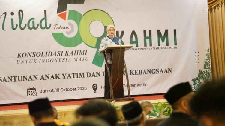 Milad Ke-59 MD KAHMI, Mbak Wali Ajak Jadi Mitra Pemerintah Ciptakan Inovasi dan Jaga Kebangsaan. Foto : Dok. Pemkot Kediri