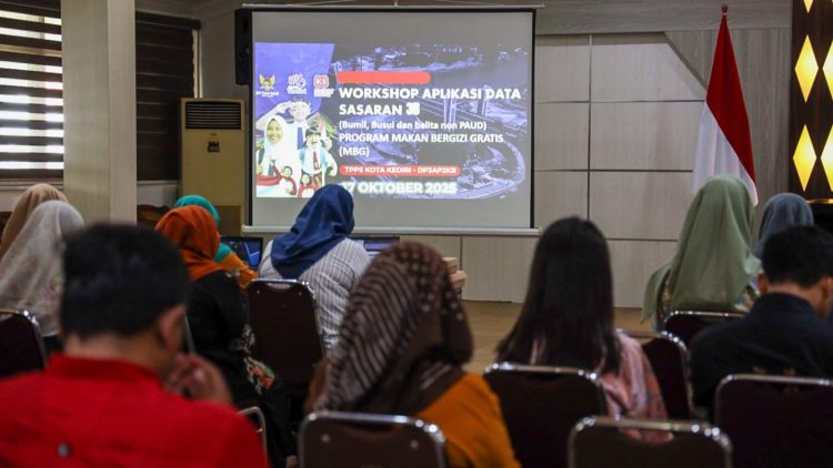 Gelar Workshop Aplikasi Data Sasaran 3B, Pemkot Kediri Perkuat Pelaksanaan Program Makan Bergizi Gratis. Foto : Dok. Pemkot Kediri