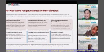 Dorong Kesetaraan, Webinar Lentera Mapan Seri 3 Angkat Isu Implementasi KHA dan PUG. Foto : Dok. Pemkot Kediri