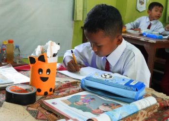 Sehari Pasca Ditemui Mas Dhito, Restu Langsung Kembali ke Sekolah. Foto : Dok. Pemkab Kediri