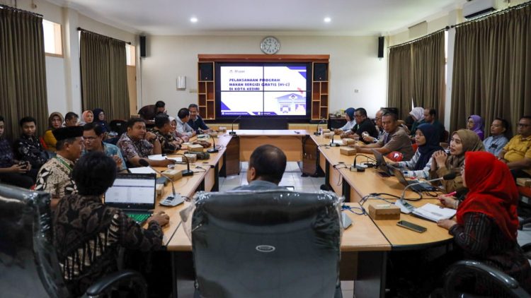 Satgas MBG Mantabkan Sinergi Lewat Rakor Percepatan MBG di Kota Kediri