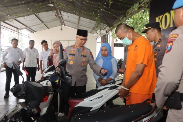 begal trenggalek ditangkap