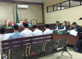 sidang kasus korupsi dam kali bentak Kabupaten Blitar