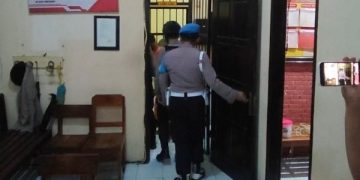 penggerebekan polisi Trenggalek