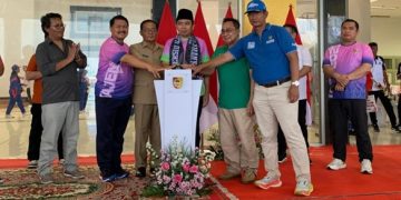 Bupati Fawait saat resmi meluncurkan program OSMA di JSG
