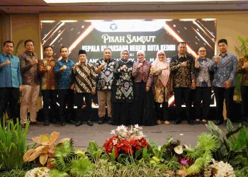 Hadiri Pisah Sambut Kepala Kejaksaan Negeri, Mbak,Wali Ajak Perkuat Sinergi Wujudkan Kota Kediri MAPAN. Foto : Dok. Pemkot Kediri