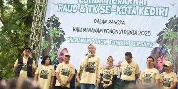 Lewat Lomba Mewarnai Bertema Menanam Pohon, Mbak Wali Bangun Karakter Cinta Lingkungan Sejak Dini