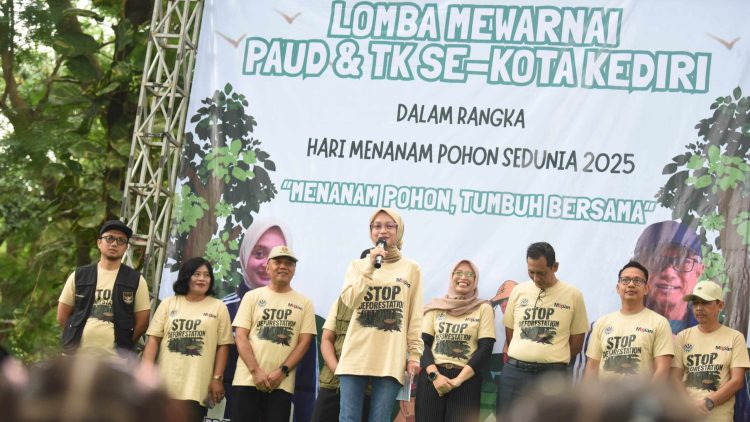 Lewat Lomba Mewarnai Bertema Menanam Pohon, Mbak Wali Bangun Karakter Cinta Lingkungan Sejak Dini