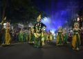 Ribuan Penonton Tumpah di Dhoho Night Carnival 2025
