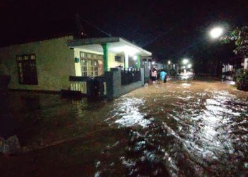 Puluhan Rumah di Kediri Terendam Banjir