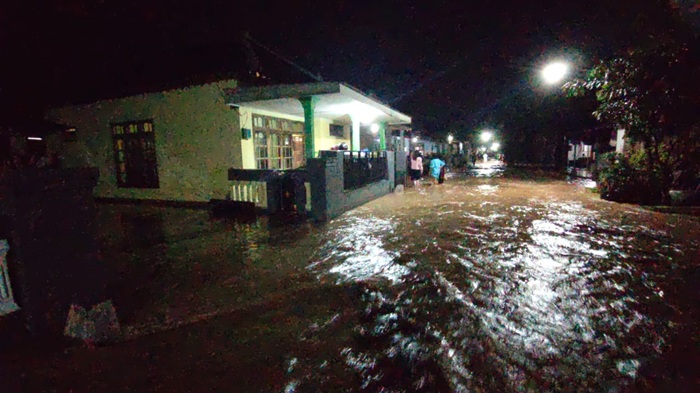 Puluhan Rumah di Kediri Terendam Banjir