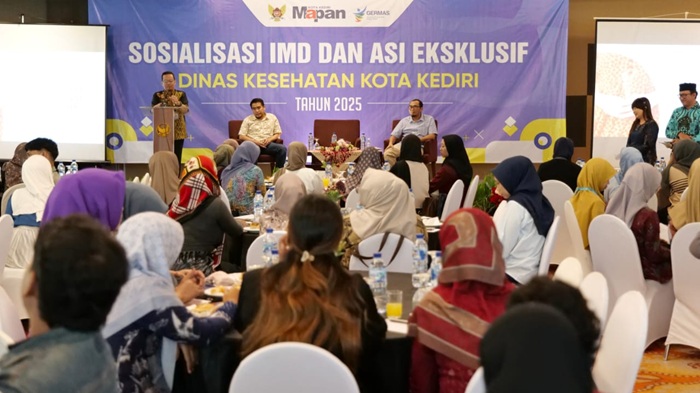 Dinkes Kota Kediri Gelar Sosialisasi Inisiasi Menyusu Dini dan ASI Eksklusif