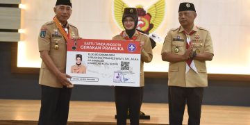 Dilantik sebagai Kamabicab Pramuka Kota Kediri, Mbak Wali: Pramuka Wadah Pembentukan Karakter Generasi Bangsa