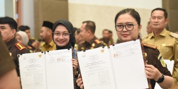 Mbak Wali dan Kepala Kejaksaan Negeri Kota Kediri Tanda Tangani PKS Penerapan Pidana Kerja Sosial