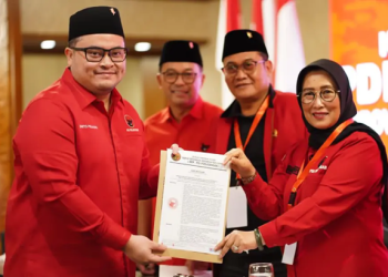 Penunjukan Hanindhito Himawan Pramana jadi Ketua DPC PDIP Kab. Kediri.