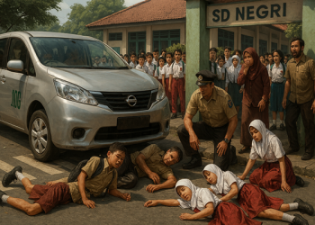 Mobil Pengantar MBG Tabrak Siswa dan Guru SDN Kalibaru 01
