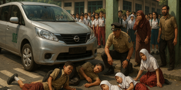 Mobil Pengantar MBG Tabrak Siswa dan Guru SDN Kalibaru 01