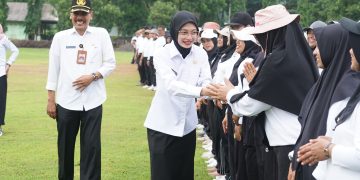Mbak Wali Perkuat Karakter PPPK Dinas Pendidikan Melalui Pelatihan di Brigif 16 Wira Yudha
