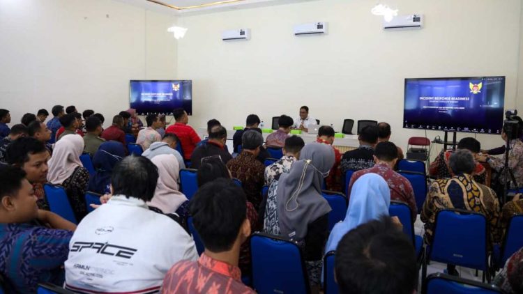 Tingkatkan Kesiapsiagaan Hadapi Ancaman Siber, Pemkot Kediri Gelar Bimtek dan Latih Agen Siber OPD
