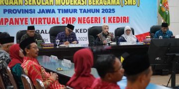 Mbak Wali Dukung Penuh SMPN 1 Kediri Raih Penghargaan Sekolah Moderasi Beragama Jatim