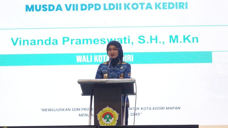 Mbak Wali Buka Musda VII DPD LDII, Sinergi Ormas Keagamaan Wujudkan Kota Kediri MAPAN