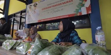 Stabilkan Harga Pangan Jelang Nataru, Pemkot Kediri Kembali Gelar Gerakan Pangan Murah