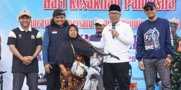 Gus Qowim Apresiasi Sepeda Sehat Hari Kesaktian Pancasila di Banaran, Wujudkan Nilai Pancasila dalam Kehidupan