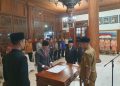 pelantikan mantan sekda tulunggagung