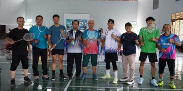 Pertandingan Bulutangkis Persahabatan Kemenag Kota Kediri, Gus Qowim Dorong Sinergi untuk Wujudkan Kota Kediri Mapan