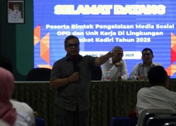 Diskominfo Gandeng Expertise Dukung Peningkatan Skill Pengelola Medsos OPD dan Unit Kerja Pemkot Kediri