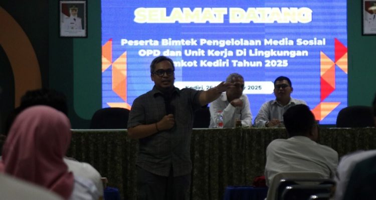 Diskominfo Gandeng Expertise Dukung Peningkatan Skill Pengelola Medsos OPD dan Unit Kerja Pemkot Kediri