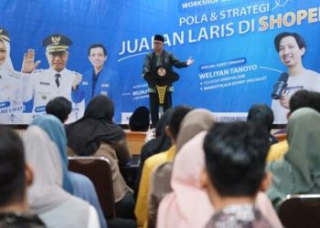 Gus Qowim Dorong Pemuda Kuasai Digital Marketing Lewat Workshop yang Digelar KNPI. Foto : Dok. Pemkot Kediri