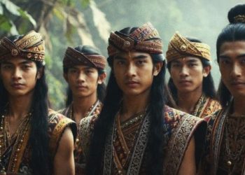 rambut gondrong lelaki nusantara