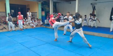 Atlet Cabor Kodrat saat berlatih. Foto : Bacaini.ID/Jatmiko