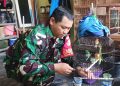 Sertu Supriyadi Menemukan Kebahagiaan dari Kicau Kenari